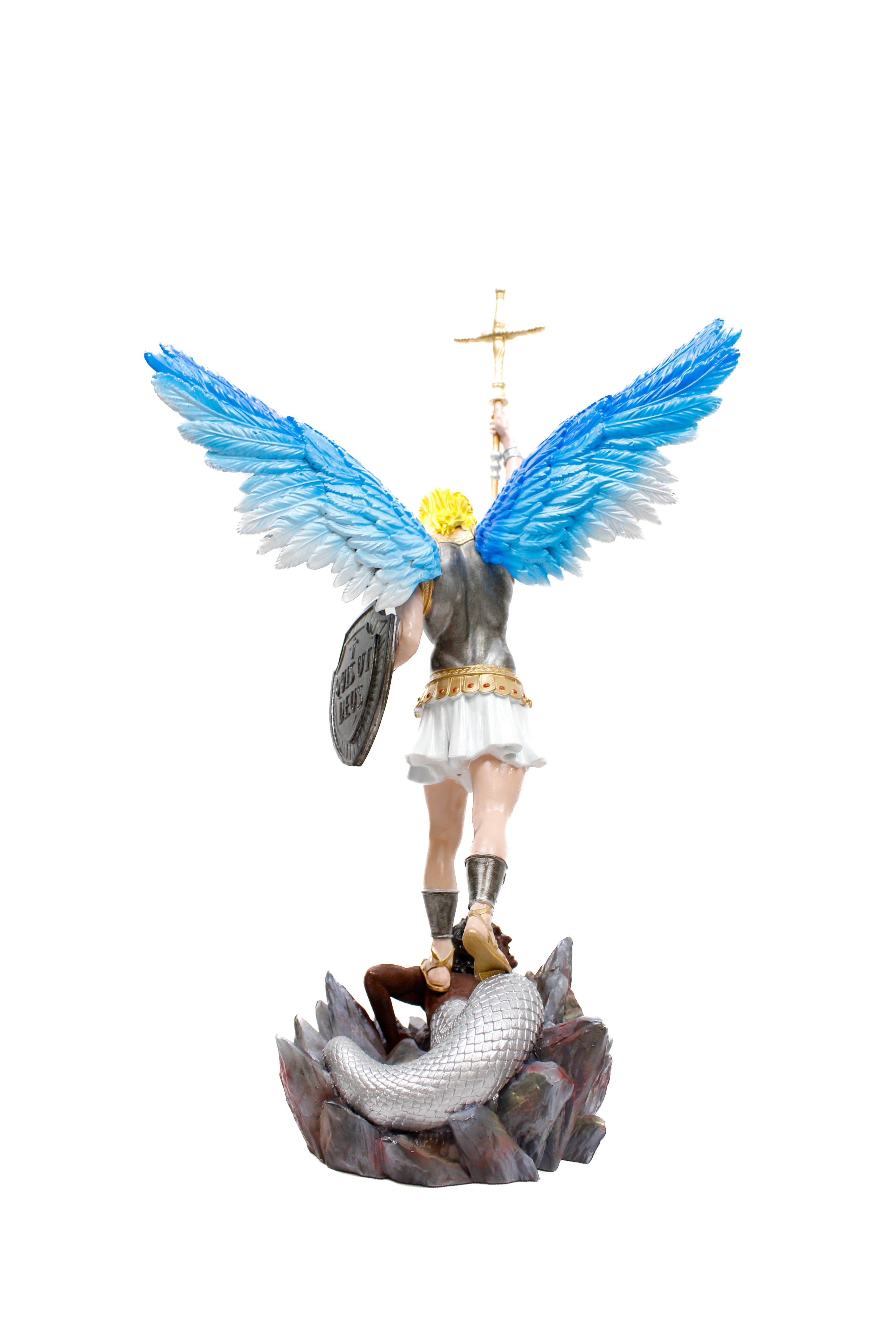Imagem São Miguel Arcanjo Resina 3D de 50 cm Imagem São Miguel Arcanjo Resina 3D de 50 cm